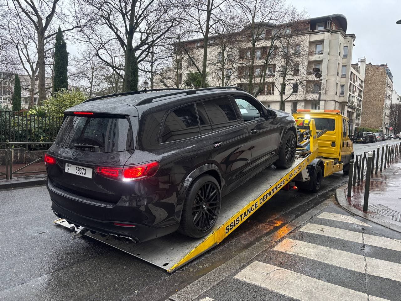 Mercedes GLS 63 AMG — RM Automotive dépannage Île-de-France
