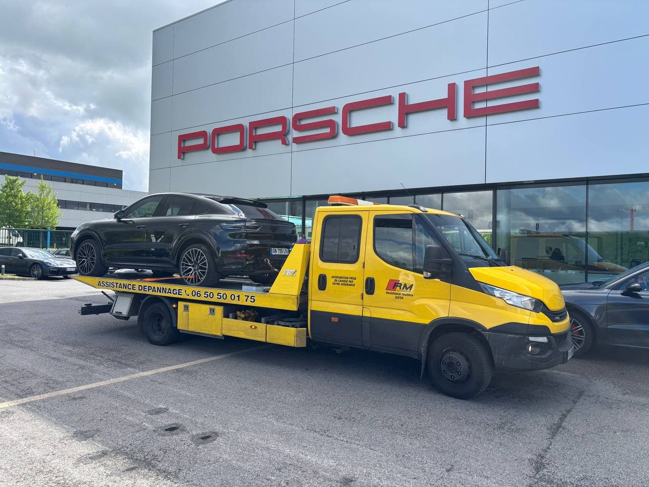 Porsche Cayenne — RM Automotive dépannage Île-de-France